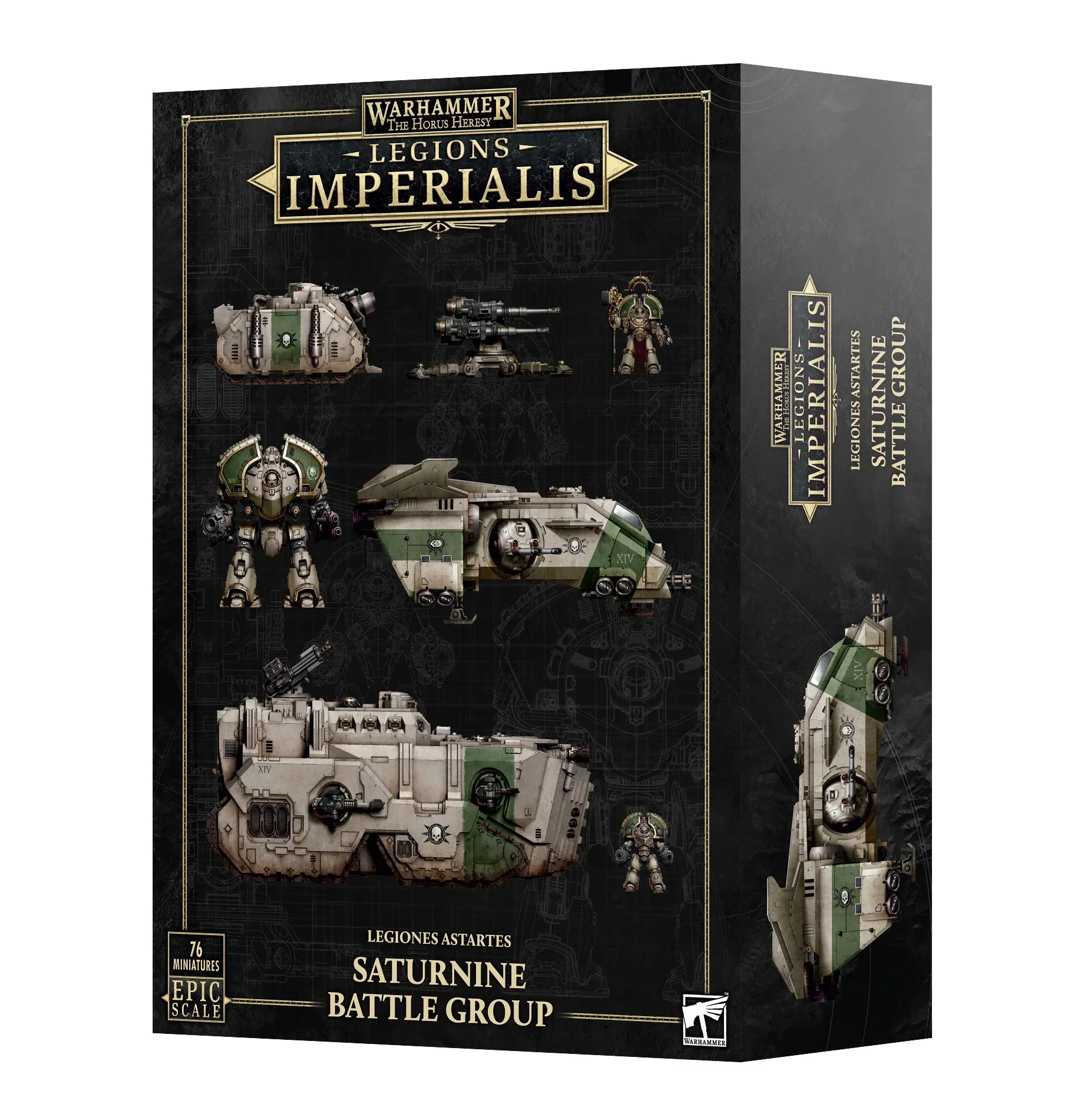 Legion Imperalis: Legions Astartes Saturnine Battle Group