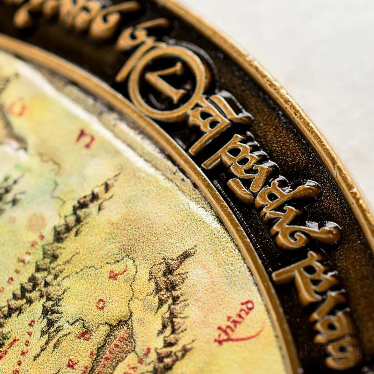 Lord of the Rings: Middle Earth Map Deluxe Coin - Image 10