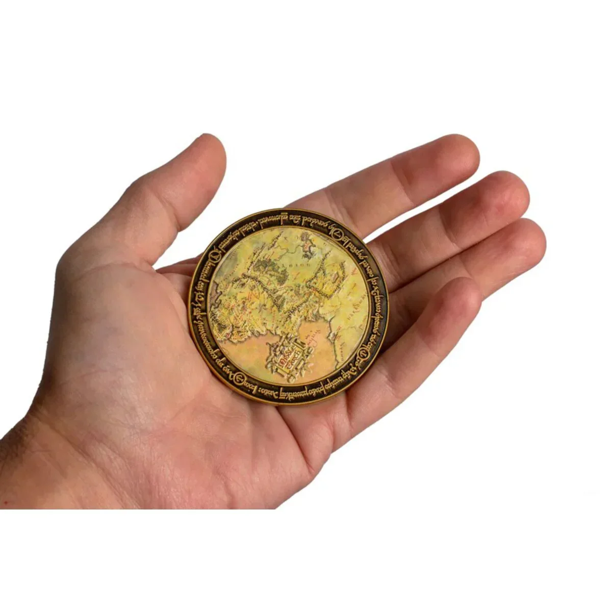 Lord of the Rings: Middle Earth Map Deluxe Coin - Image 7