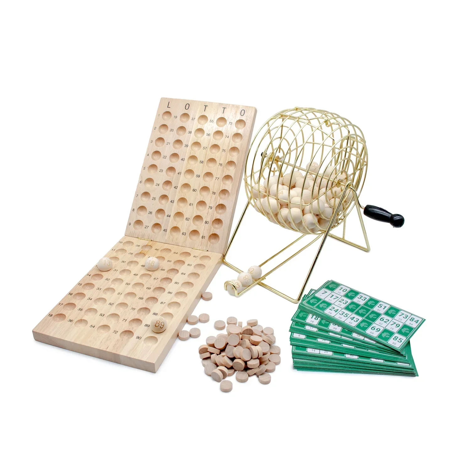 LPG Classics Bingo Set 18cm - English Edition: 90 Balls - Image 3