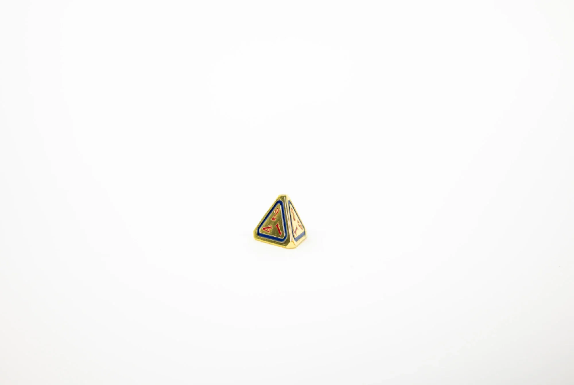 LPG Dice RPG Set Concentric Red/Blue/Gold - Image 4
