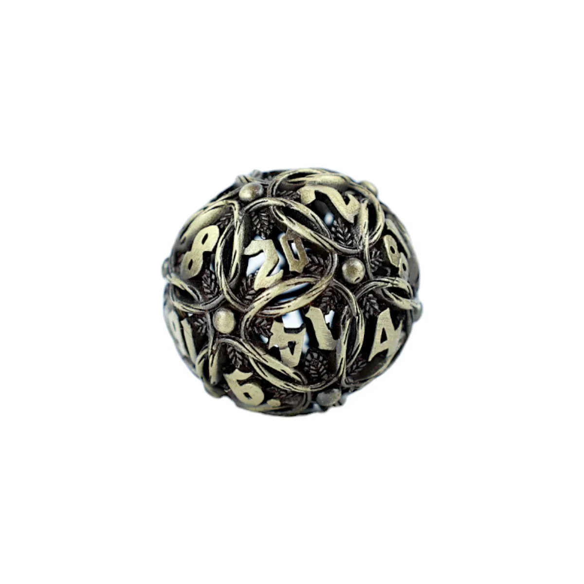 LPG Dice RPG Set Hollow Vines - Tarnished Gold - Image 2