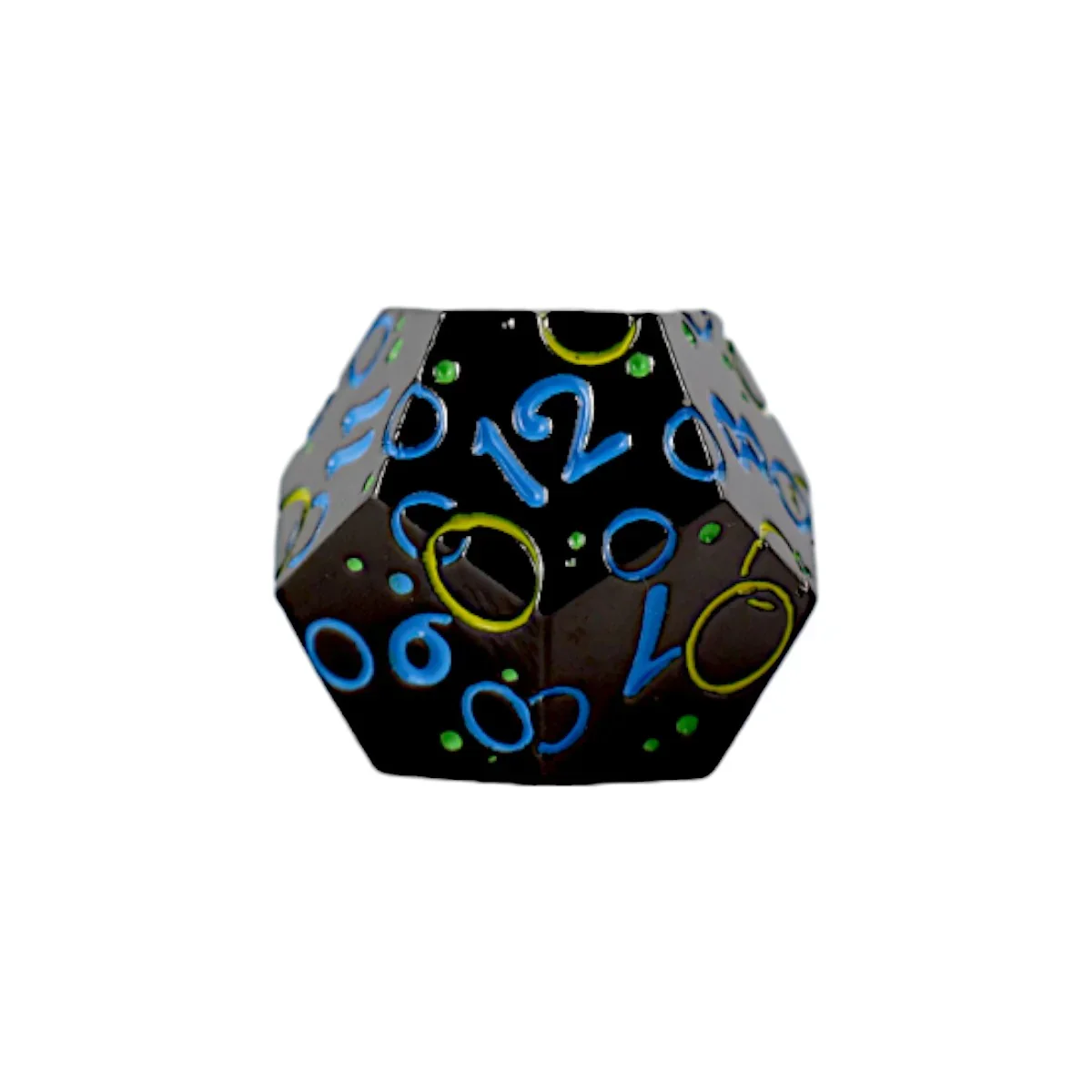 LPG Dice RPG Set Inscripted Bubbles Neon - Image 4