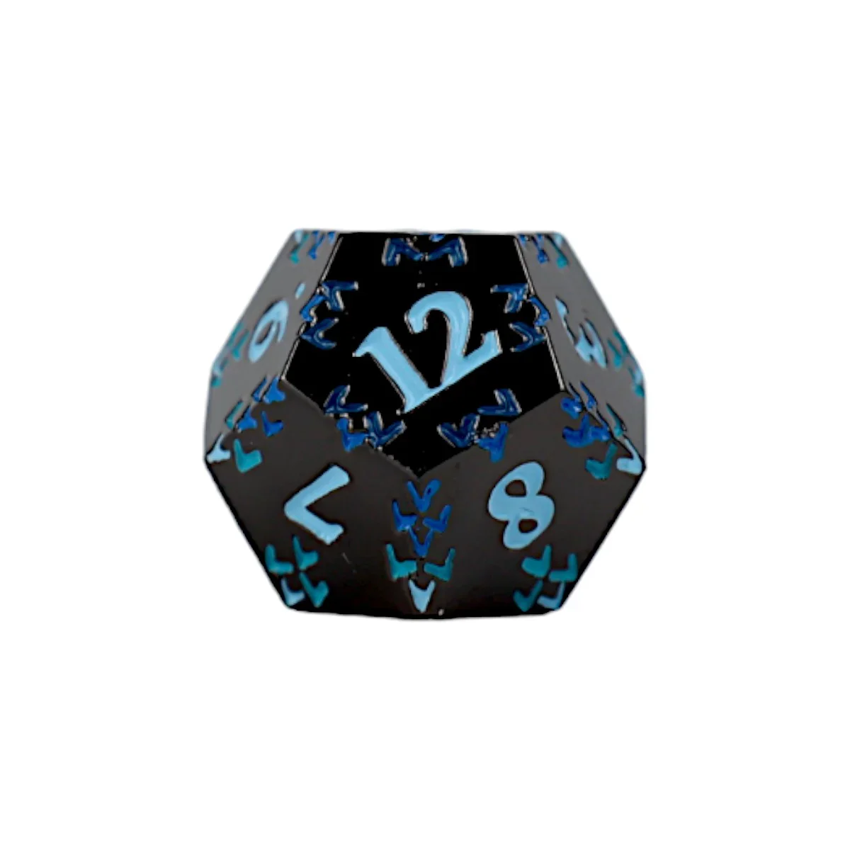 LPG Dice RPG Set Inscripted Dragon Blue - Image 4