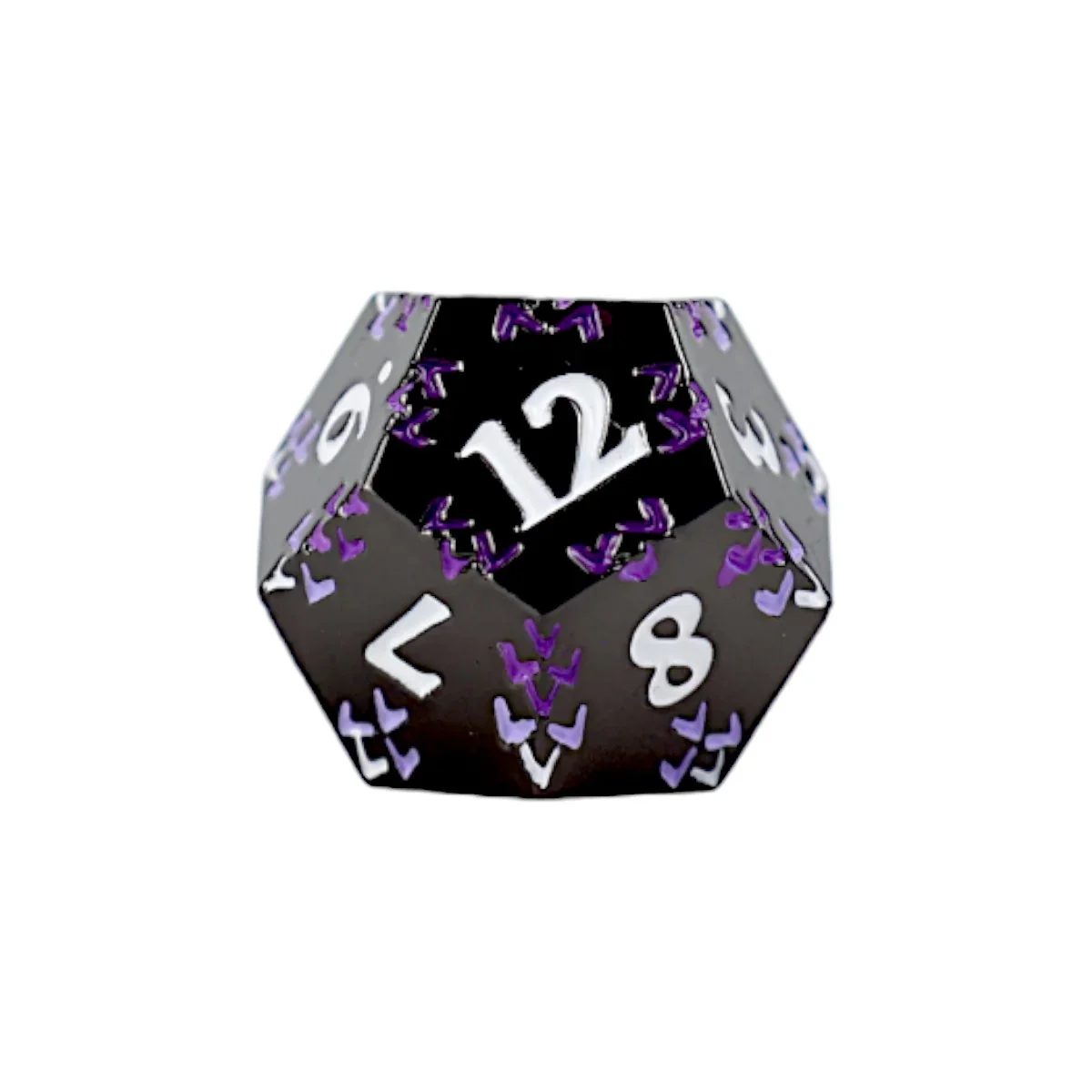 LPG Dice RPG Set Inscripted Dragon Purple - Image 3