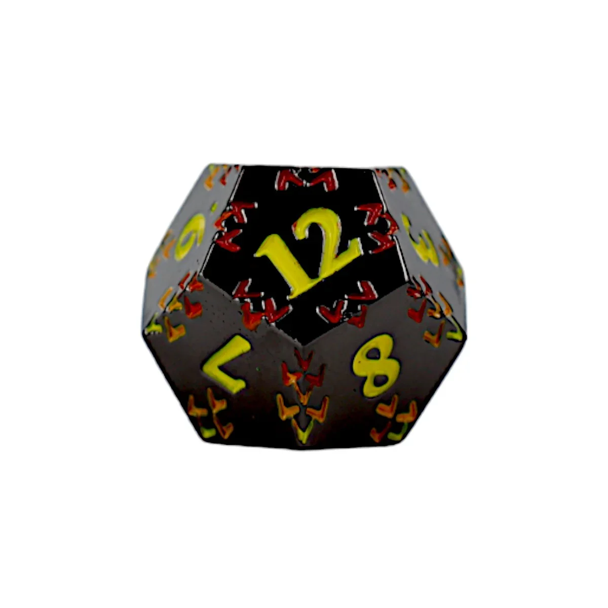 LPG Dice RPG Set Inscripted Dragon Red - Image 3