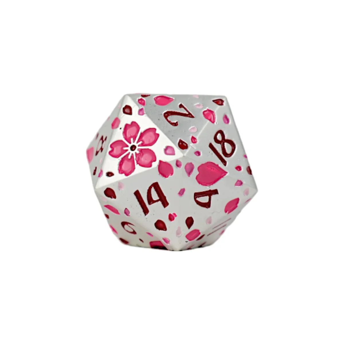 LPG Dice RPG Set Inscripted Sakura Pink - Image 2