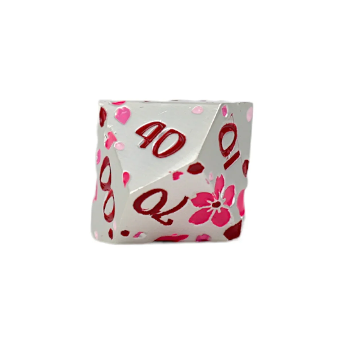 LPG Dice RPG Set Inscripted Sakura Pink - Image 3