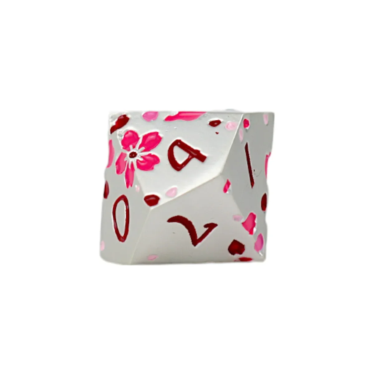LPG Dice RPG Set Inscripted Sakura Pink - Image 4