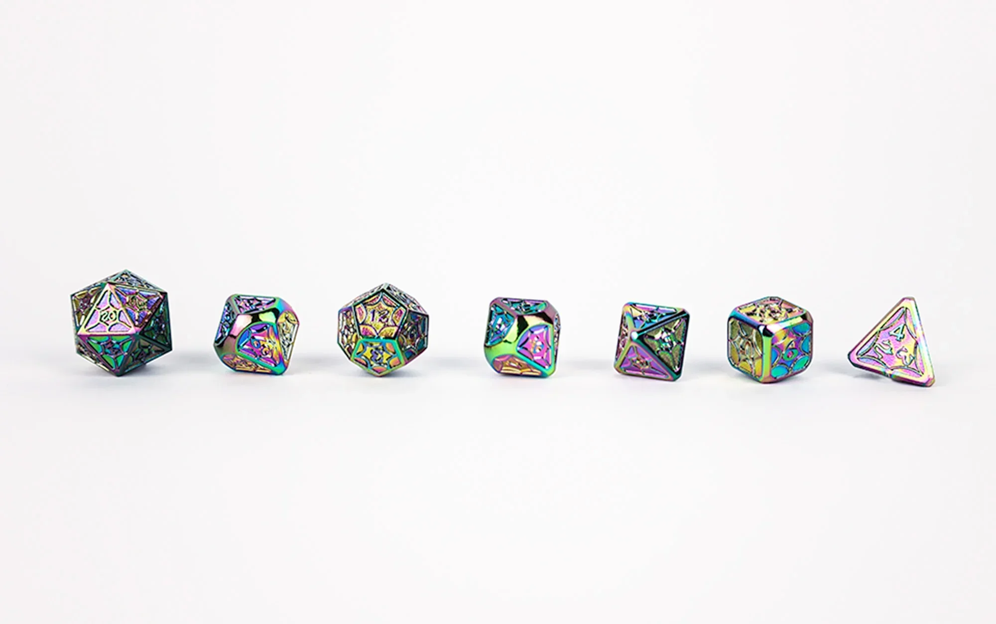 LPG Dice RPG Set Leadlight Dazzle Dark - Image 4