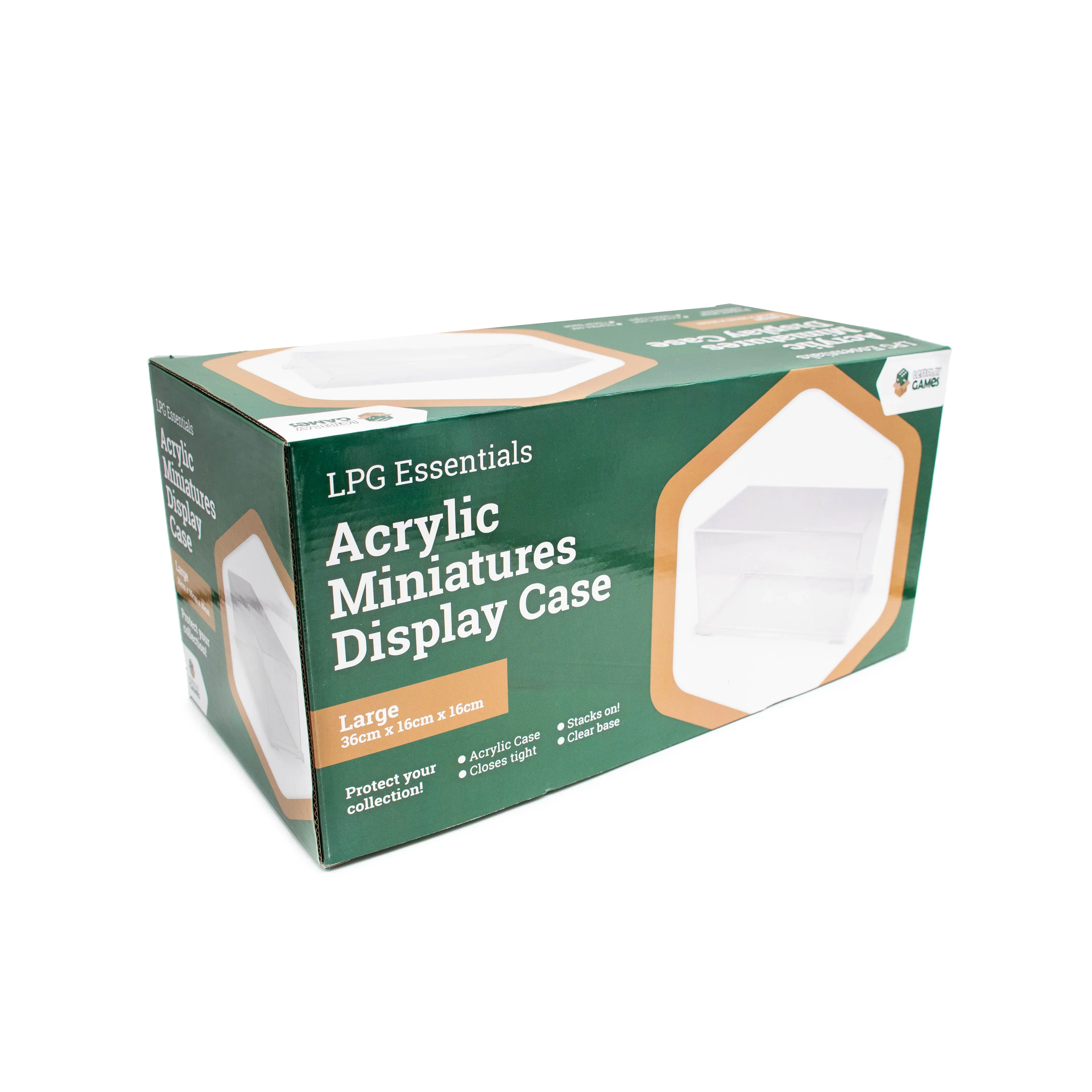 LPG Essentials Acrylic Miniatures Display Case - Large - Image 2