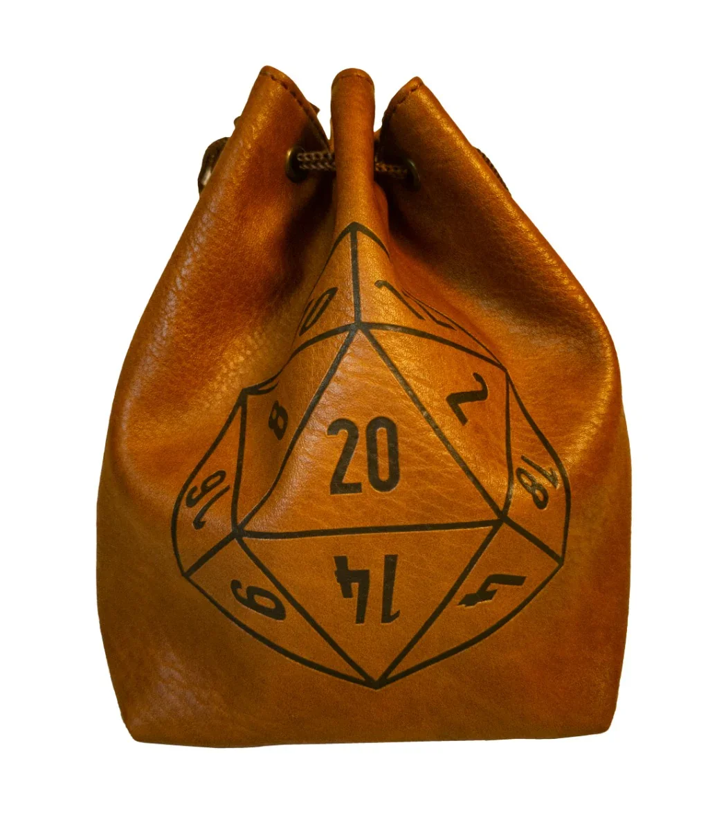 LPG Essentials Dice Bag - Large Brown - Image 2