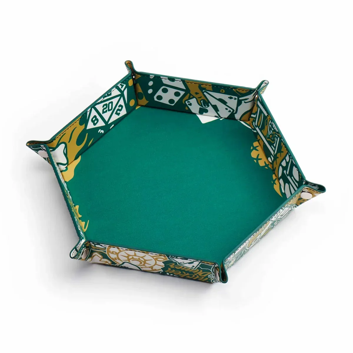 LPG Essentials Hex Dice Tray 8" - Artist Series: Cara - Image 3