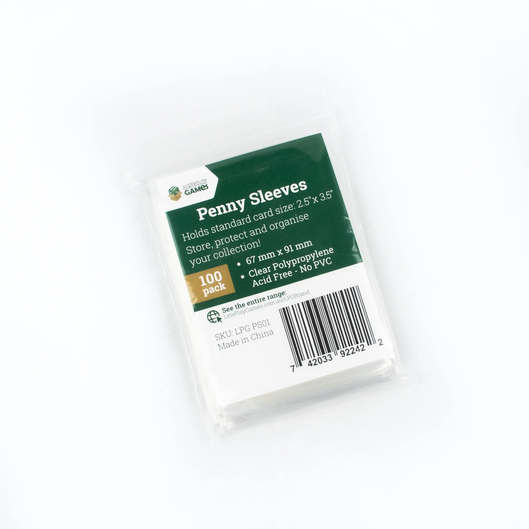 LPG Essentials Penny Sleeves
