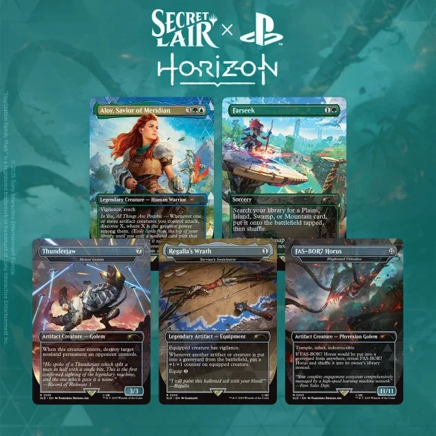 Magic Secret Lair x Horizon: Into the Forbidden West