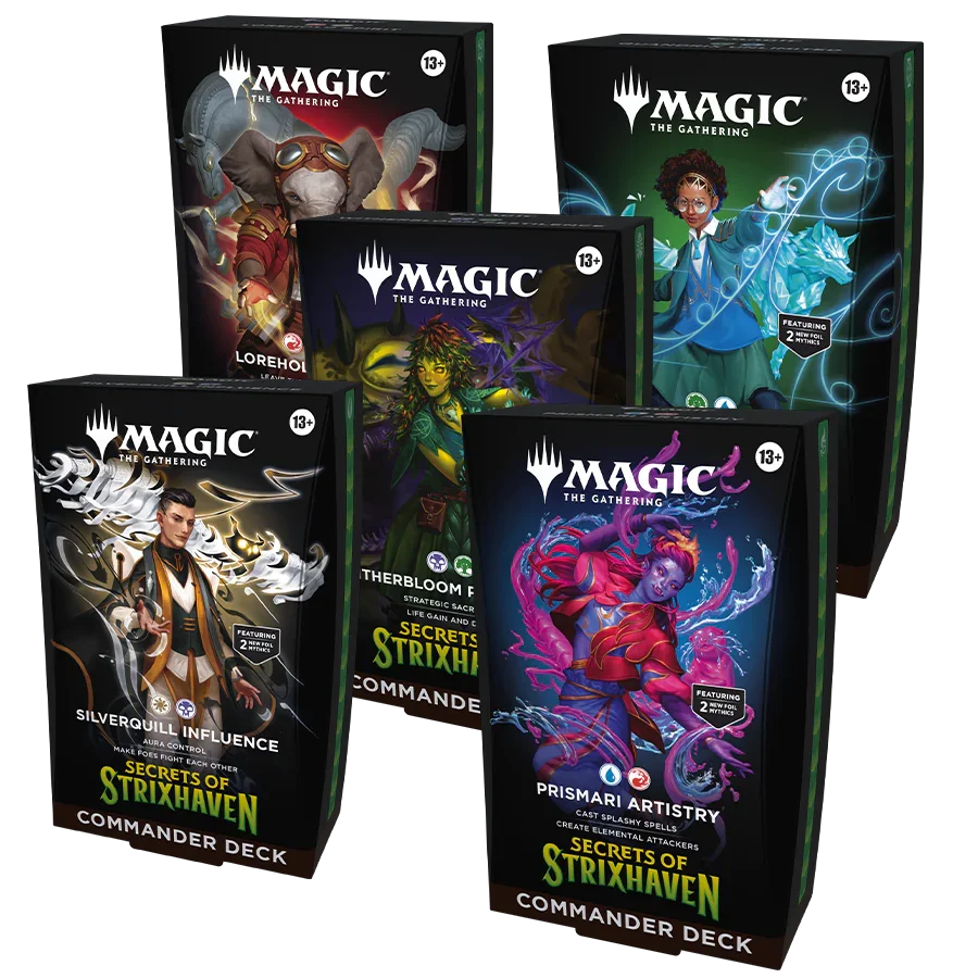 Magic Secrets of Strixhaven - Commander Deck Display