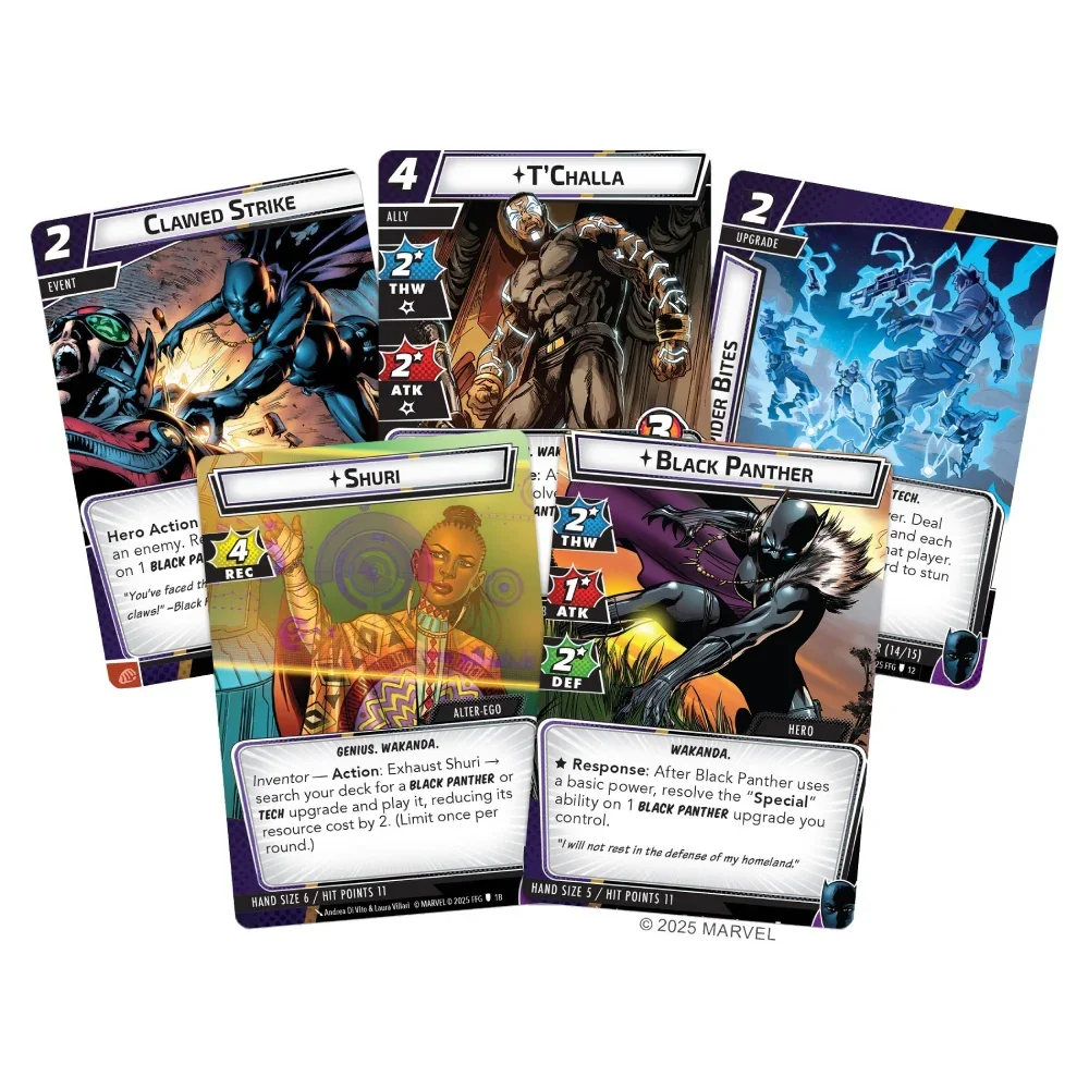 Marvel Champions: The Card Game – Black Panther Hero Pack - Image 3