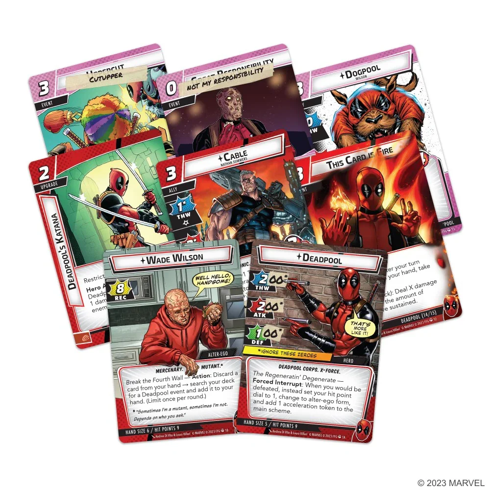 Marvel Champions: The Card Game – Deadpool Expanded Hero Pack - Image 2