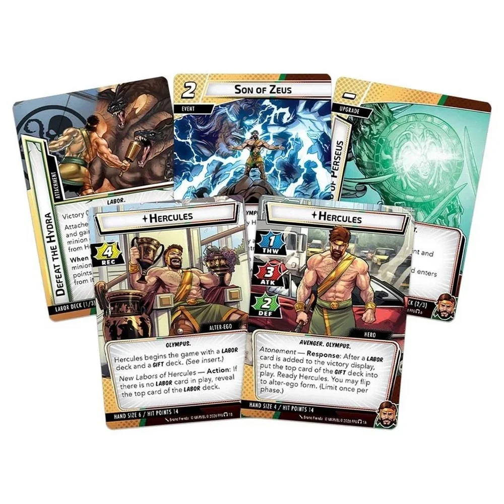 Marvel Champions: The Card Game – Hercules Hero Pack - Image 3