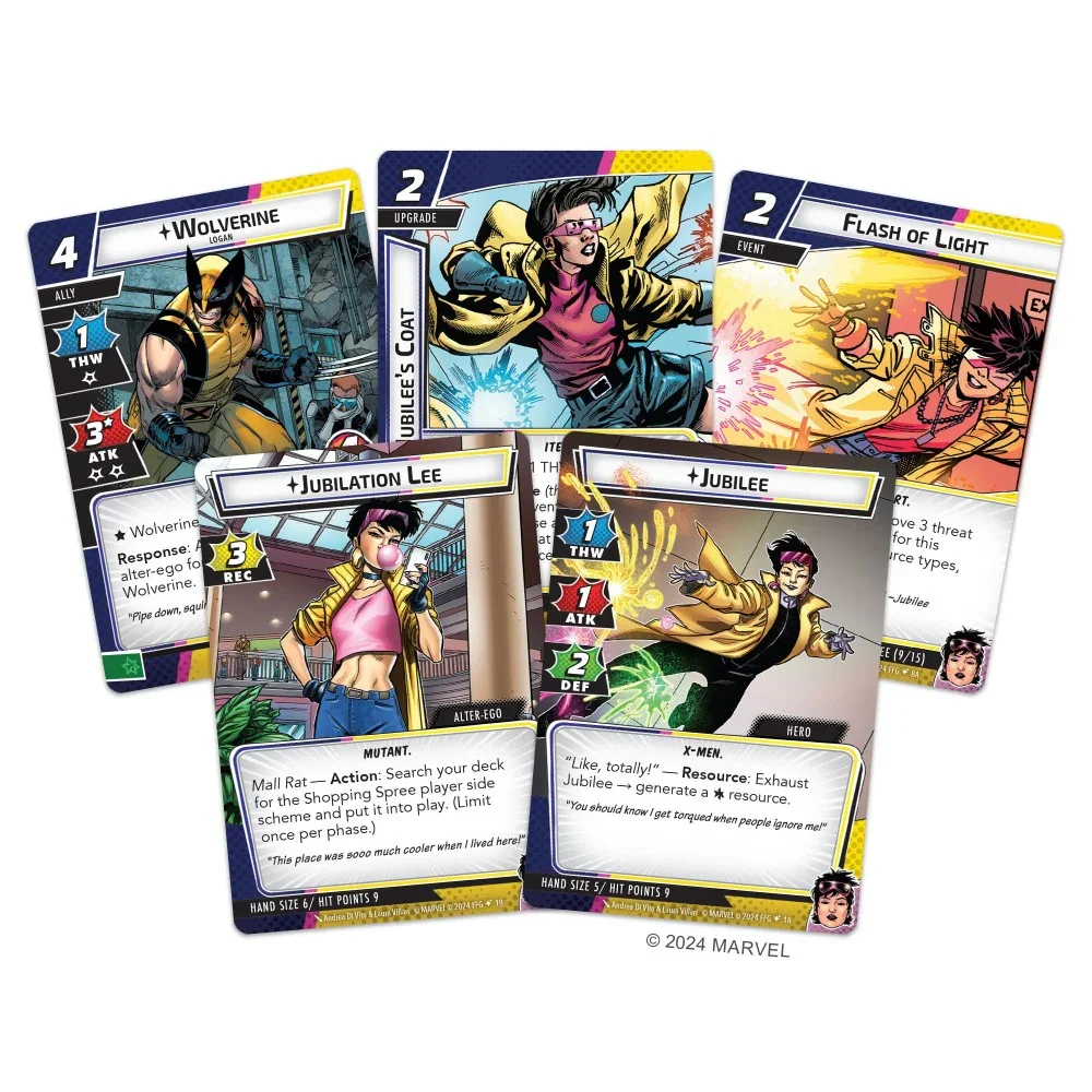 Marvel Champions: The Card Game – Jubilee Hero Pack - Image 3