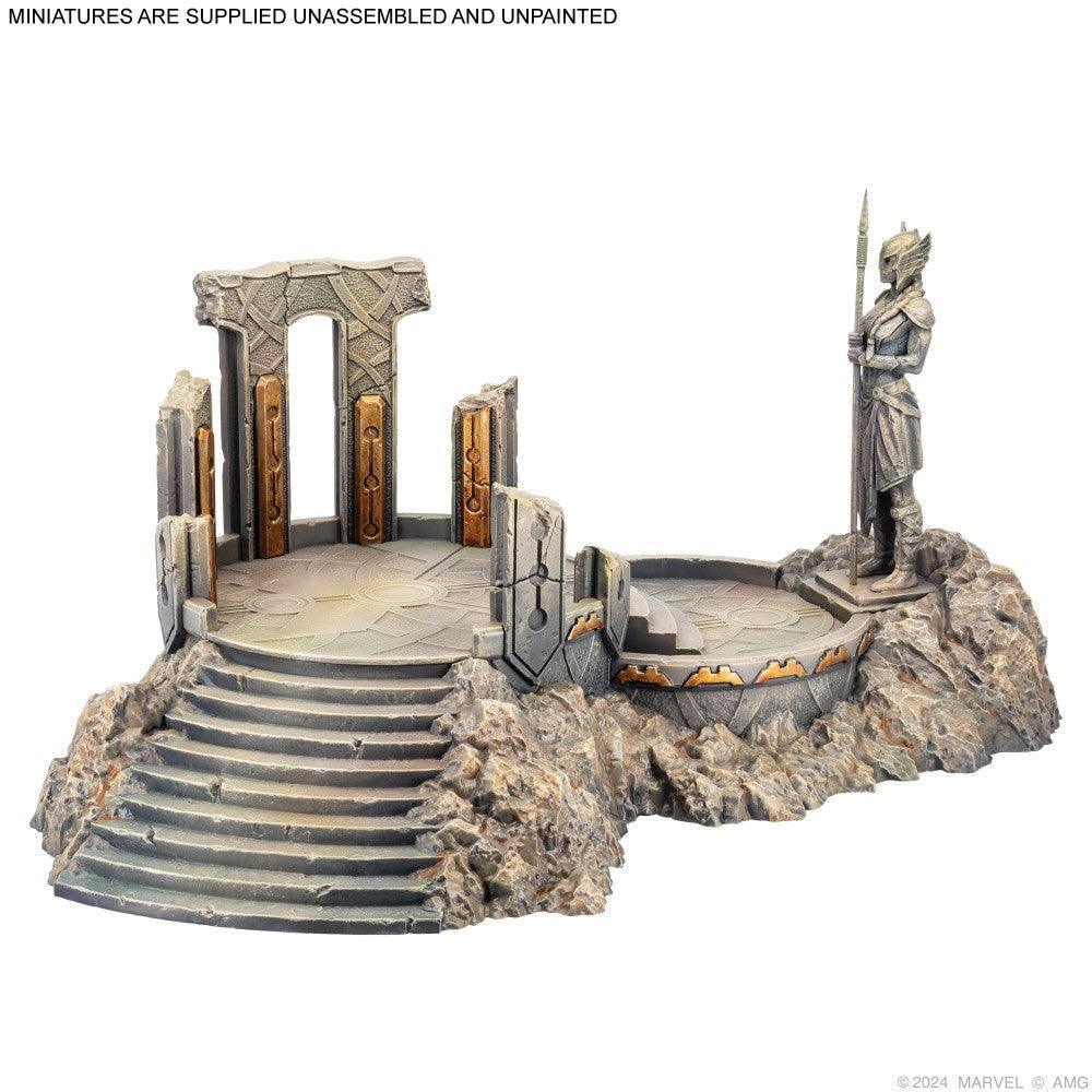 Marvel Crisis Protocol Miniatures Game Asgard Shrine Terrain Pack - Image 2