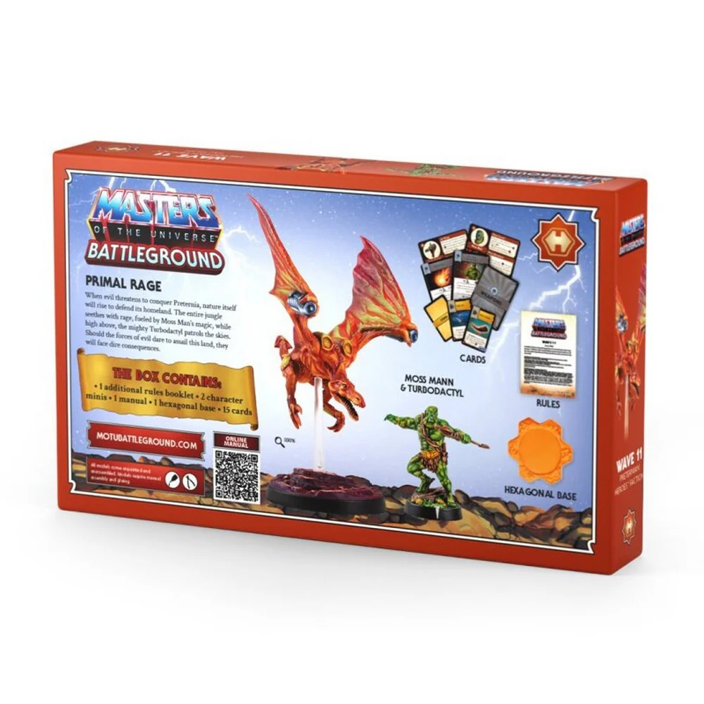 Masters Of The Universe: Battleground (En) - Wave 11: Preternian Heroes (Moss Man / Turbodactyl) - Image 2