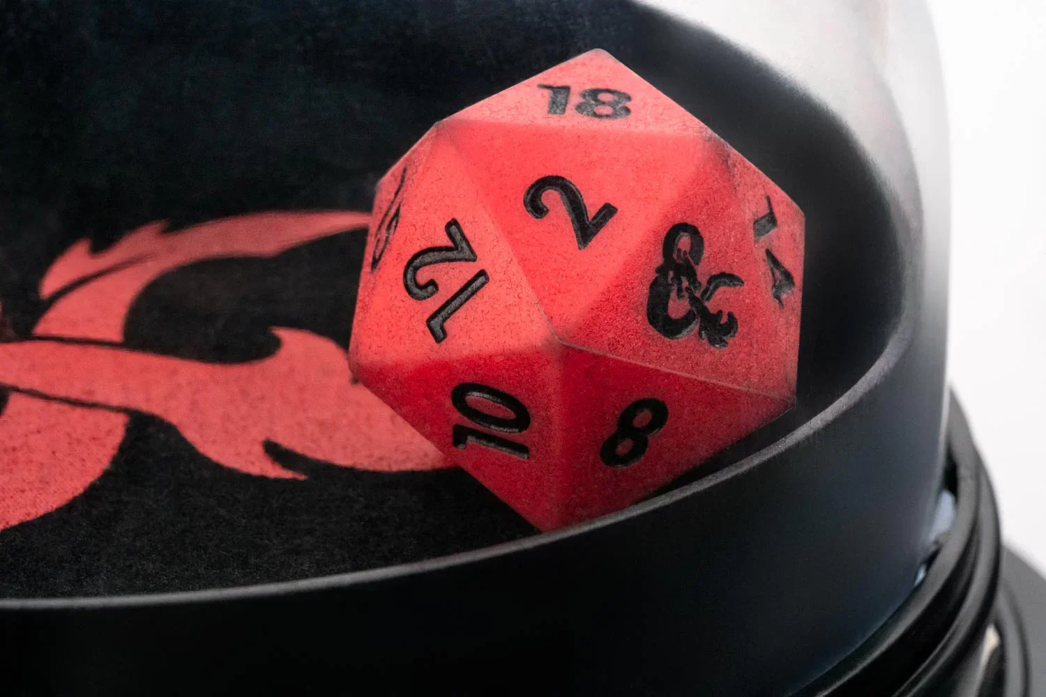 MDG D&D Orb of Possibility Dice Roller with Silicone d20 - Image 3