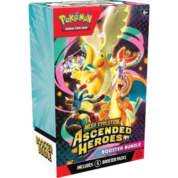 Mega Evolution: Ascended Heroes Booster Bundle SEALED Pokemon TCG