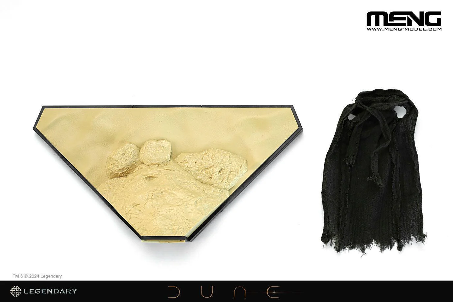 Meng 1/12 Dune Paul Atreides (Deluxe Edition) Plastic Model Kit [AFS-002s] - Image 3