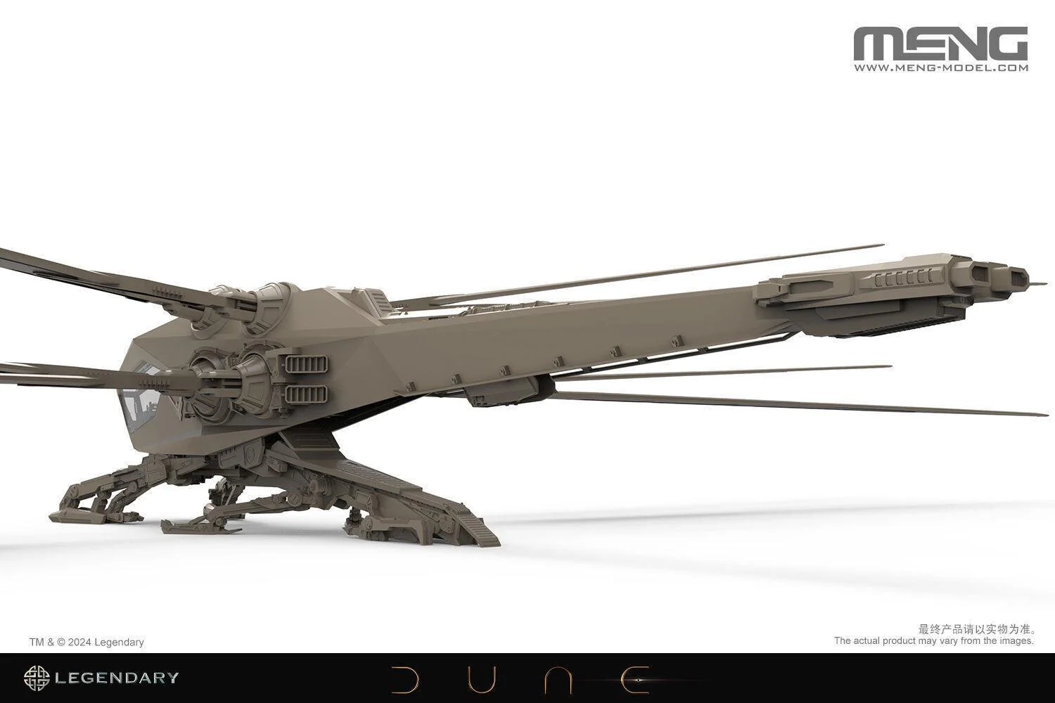 Meng 1/72 Dune Atreides Ornithopter Plastic Model Kit [DS-007] - Image 10