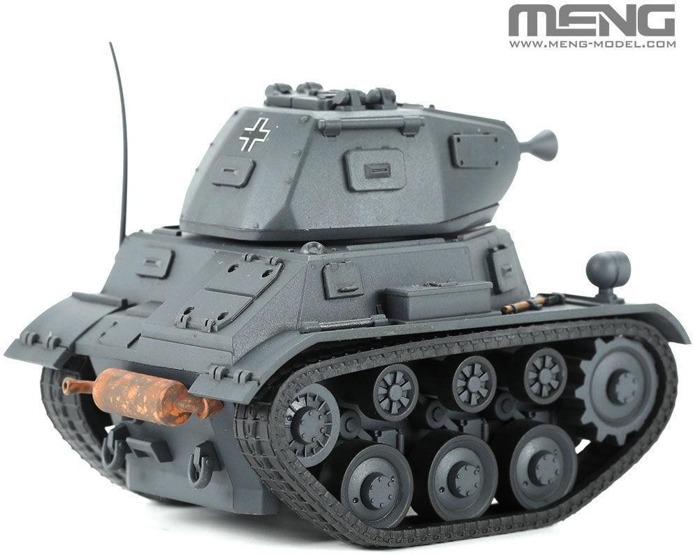 Meng German Light Tank Panzer II (Cartoon Model) Plastic Model Kit - Image 3