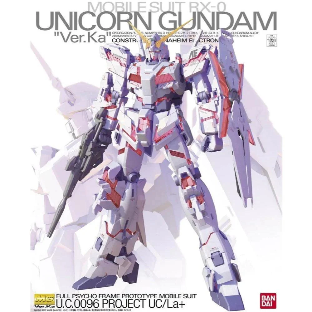 MG 1/100 UNICORN GUNDAM VER.KA