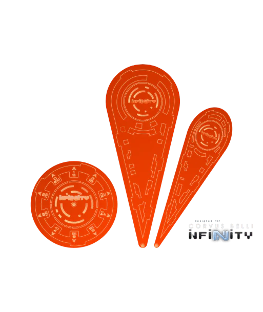 Micro Art Studio - Infinity Templates "Orange" (3) - Pre-Order