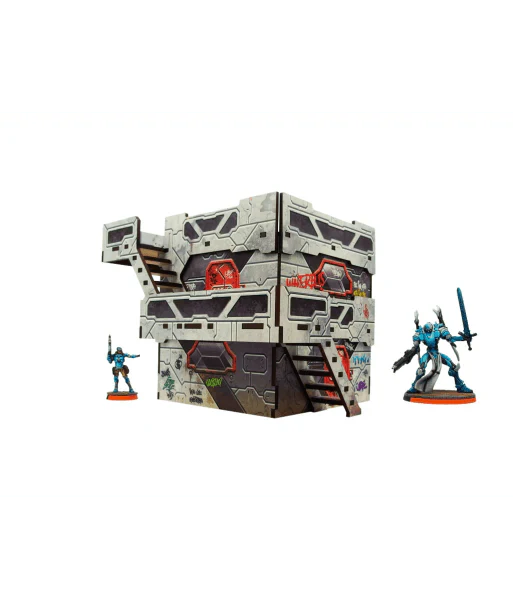 Micro Art Studio - Precinct Sigma Cubicle (2) PREPAINTED (grey)