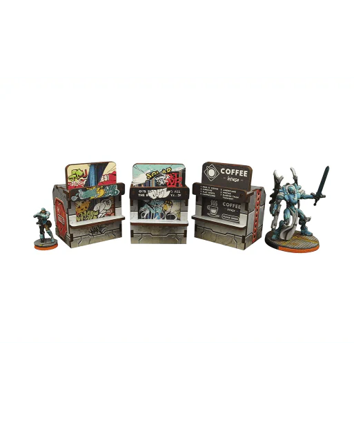 Micro Art Studio - Precinct Sigma Food Booths 2 (3) PREPAINTED (grey)