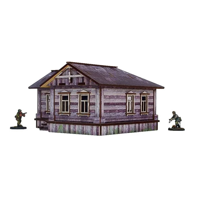 Micro Art Studio - WW2 Ostfront Village Iwan's House Pre-Painted - Image 3