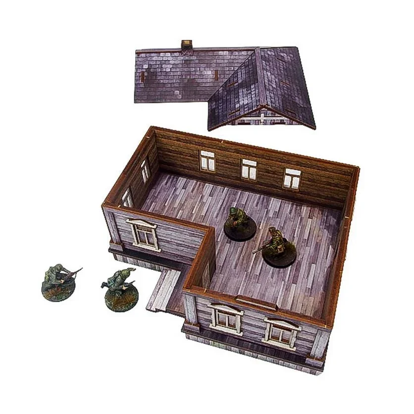 Micro Art Studio - WW2 Ostfront Village Iwan's House Pre-Painted - Image 4