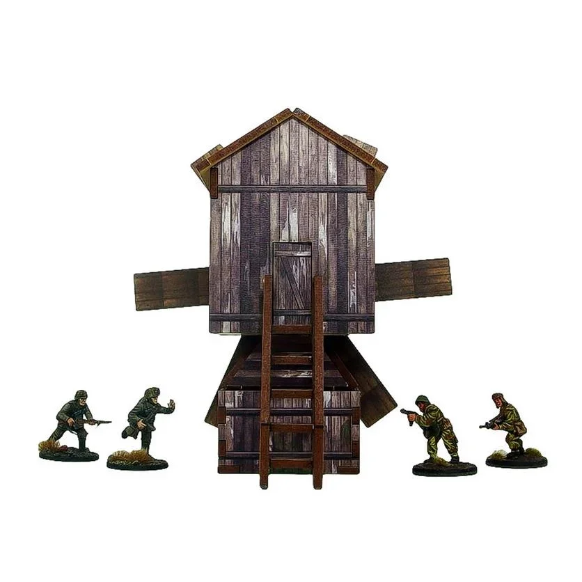 Micro Art Studio - WW2 Ostfront Village Windmill Pre-Painted - Image 3