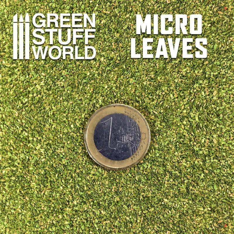 GREEN STUFF WORLD Micro Leaves - Light Green Mix - Image 2