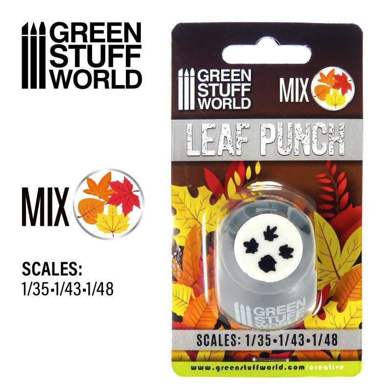 GREEN STUFF WORLD Miniature Leaf Punch - Grey - Image 2
