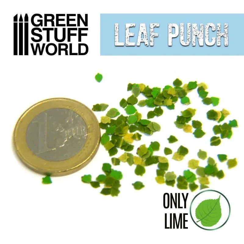 GREEN STUFF WORLD Miniature Leaf Punch - Light Blue - Image 3