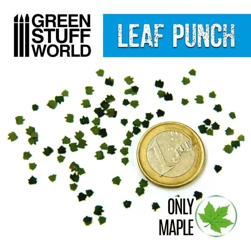 GREEN STUFF WORLD Miniature Leaf Punch - Medium Blue - Image 3
