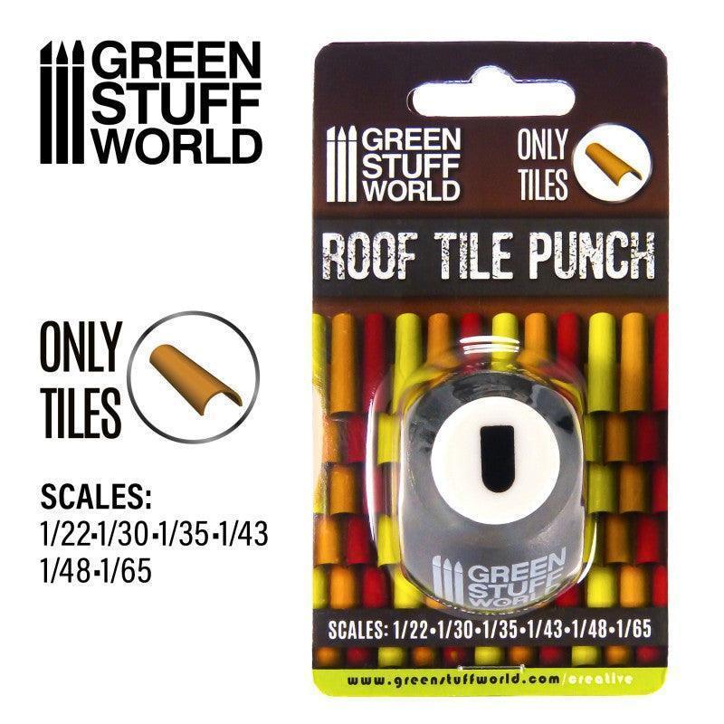 GREEN STUFF WORLD Miniature Roof Tile Punch - Dark Gray - Image 2
