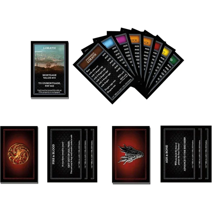 Monopoly - Game of Thrones: House of the Dragon Edition Board Game - Image 3