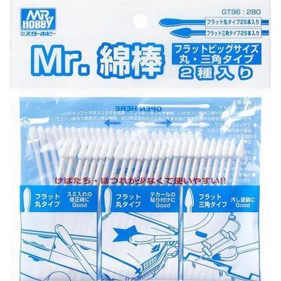 MR HOBBY Mr Cotton Swab Flat Round & Triangular
