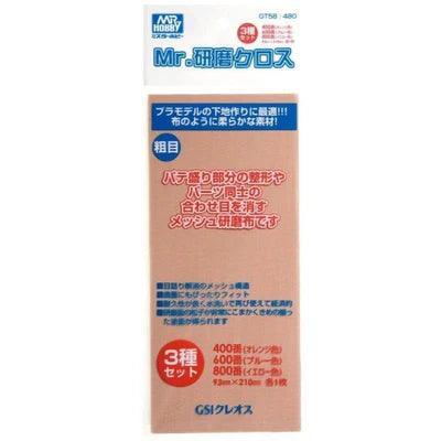 MR HOBBY Mr Grinding Cloth #400-600-800