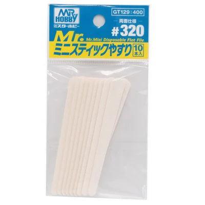MR HOBBY Mr Mini Flat Files #320 10 pcs