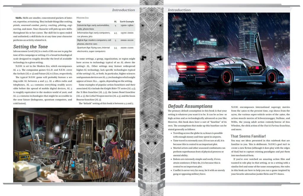 N.O.W. The Modern Action Roleplaying Game v1.3 - Image 3