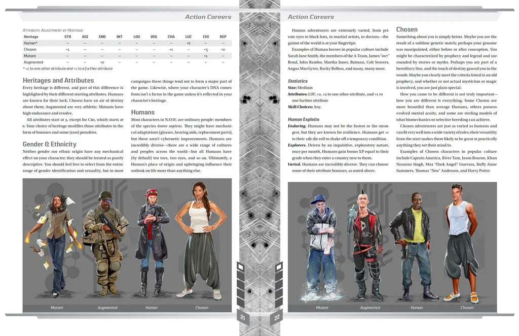 N.O.W. The Modern Action Roleplaying Game v1.3 - Image 4