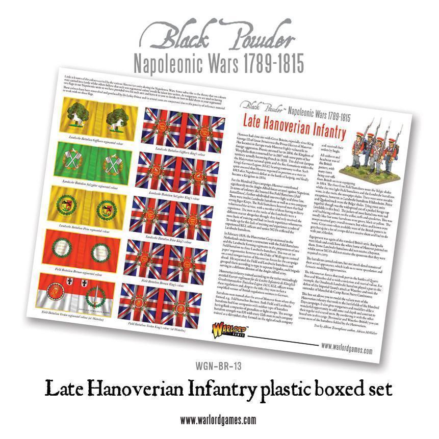 Napoleonic Hanoverian Line Infantry Regiment plastic boxed set - Image 4